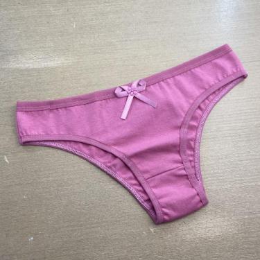Imagem de Calcinha 92% algodão básica lisa conforto tanga - A & B Modas, Sandia,