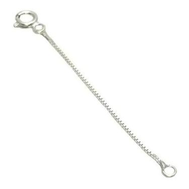 Imagem de Extensor Veneziana Fecho Boia 10 Cm Prata Legitima 925 - Lojas La+Ny, 