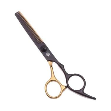 Imagem de Dragão Roxo 6 Polegada Japão Aço Inoxidável Corte De Cabelo Tesoura De