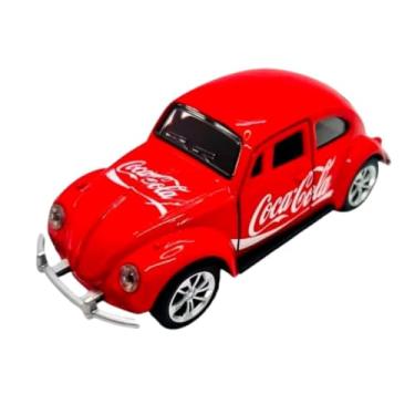 Imagem de Power Toys TECH - Miniatura Modelo Fusquinha : Carrinho de Ferro com Portas que Abrem e Pneus de Borracha 1:32