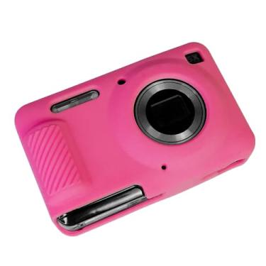 Imagem de Easy Hood Capa de câmera para KODAK PIXPRO FZ55, capa de silicone macio, antiarranhões, ajuste fino, FZ55, DSLR FZ55, capa protetora de viagem, rosa