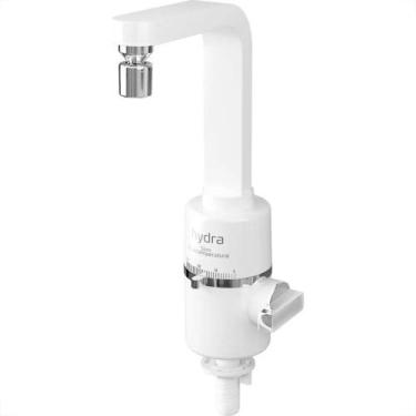 Imagem de Torneira Eletrica Hydra Slim Mesa Branca 4 Temperaturas 5500W. X 220V.