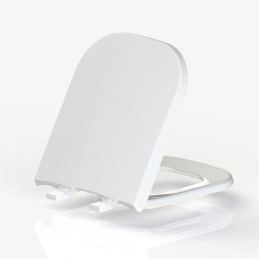 Imagem de Assento em Polipropileno para Vaso Sanitário Tupan Creme