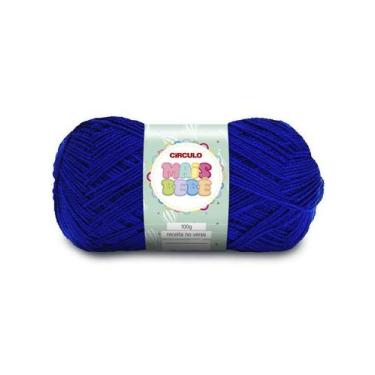 Imagem de Fio de lã Círculo Mais Bebê - 100% Acrílico Novelo 100 g, 2864 - AZULÃ