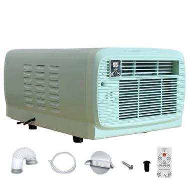 Imagem de Mini ar condicionado portátil de 2226 BTU, baixo consumo de energia de 280 W, pequeno refrigerador de ar com controle remoto para barraca de acampamento, trailer, carro, sem necessidade de instalação