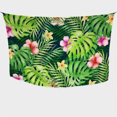 Imagem de Canga/Pareô Sublimado Tropical Samambaias 1,00x1,50m - Fera Print - Su