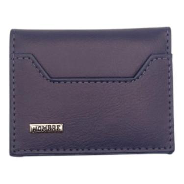 Imagem de Carteira masculina material vegano até 10 cartões sistema antifurto vá