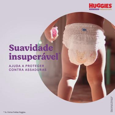 Imagem de Fralda Roupinha Huggies Natural Care Tamanho xxg Pacote Hiper 52 Unidades Descartáveis