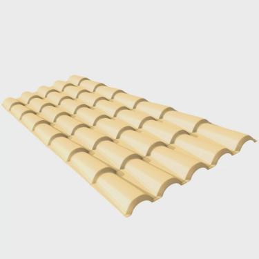 Imagem de Telha pvc Colonial 328x86cm Permatti