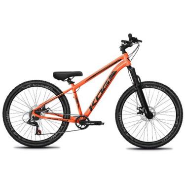 Imagem de Bicicleta Aro 29 KOG 1X7 Tipo Freeride Viking Hupi Gios, Laranja neon,
