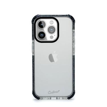 Imagem de Customic Capinha Case Capa para Celular iPhone 15 Pro (6.1"), Impactor Space Anti Impacto Proteção Militar 4 metros contra quedas, Compatível Mag-Safe, Antiamarelamento, Transparente Preto