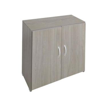 Imagem de Armário baixo Com 1 Prateleira SM Fênix - 75AX62LX45P, Legno Crema