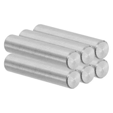 Imagem de PATIKIL Pino de pino de aço inoxidável de 8 mm x 40 mm, 6 pinos de aço inoxidável 304 pinos de prateleira, suporte de haste, elementos de fixação de metal para prateleiras, componente de fixação de