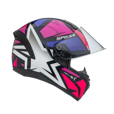 Imagem de Capacete Peels Spike II 1ST Preto / Rosa