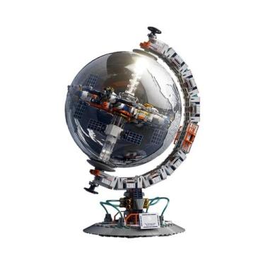 Imagem de Blocos De Construção Criativos Para Meninos Dawn Globe Space Station M