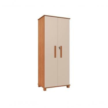 Imagem de Armário Multiuso Dallas 100% Mdf Com Chave Camas Fenix Cor:nature-off White