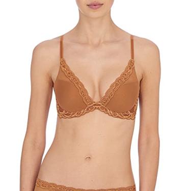 Imagem de Natori Sutiã com decote profundo com contorno de penas, Sienna, 36DDD