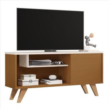 Imagem de Aparador Rack Para TV Ate 43P Bancada Sala Hellen - Diversas Cores - M