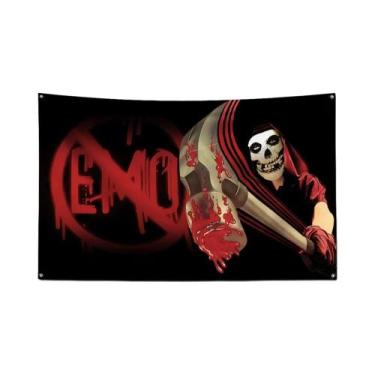 Imagem de Rock Band M-misfits 3x5 Ft Bandeira De Impressão Digital De Poliéster 