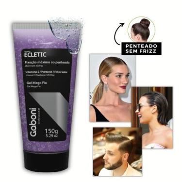 Imagem de Gel Fixador Ecletic Com Filtro Solar e Efeito Hidratante Gas Way 150g 