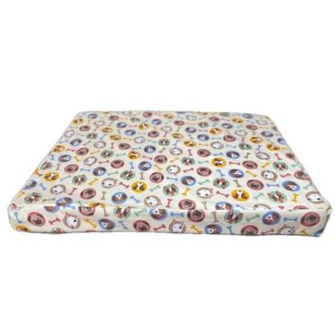 Imagem de Colchonete Para Cachorro 100% Impermeável Lavável C/ZIPER COLCHÃO Cama Cães e Gatos PUPPY(PUPPY 90X50)