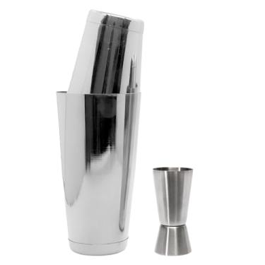 Imagem de WebBar, Kit Coqueteleira e Mini Tin + Dosador Duplo Americano
