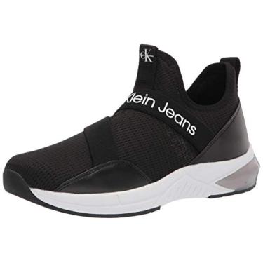 Imagem de Calvin Klein Tênis feminino Sadie, Preto, 6