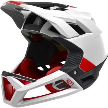 Imagem de Capacete Fox Proframe Blocked Preto/Branco M