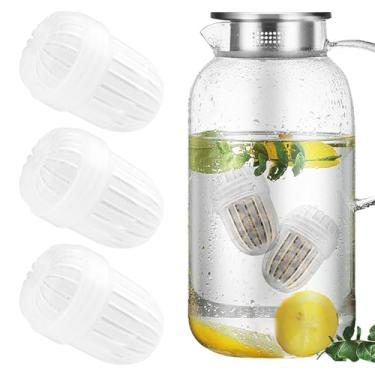 Imagem de 3 peças de inserção de infusor de frutas, infusor de chá de flores para garrafas de água de boca larga, bola de infusão de chá compatível com Stanley, Hydro Flask, frasco de ferro, Takeya, ThermoFlask