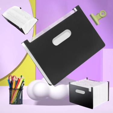 Imagem de Pasta Organizadora sanfonada A4 Com 12 Divisórias Resistente