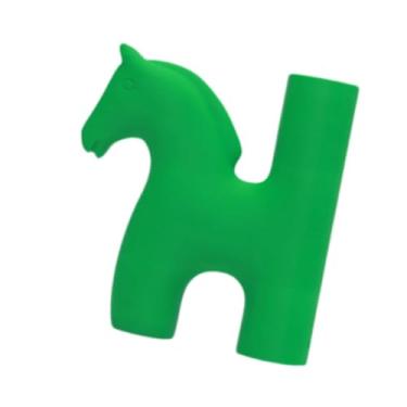 Imagem de IEUDNS Vaso de flores, suporte para plantas, organizador de flores, versátil, decorativo, vaso de animais fofos, arranjo floral seco para decoração de casa, Cavalo