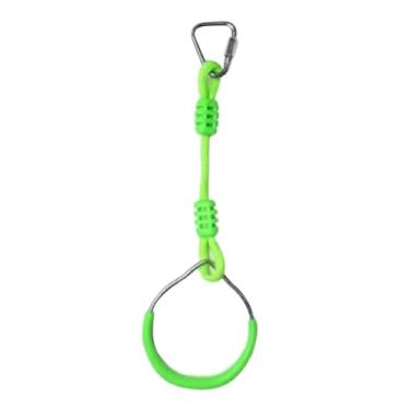 Imagem de Fenteer Macaco de ginástica para exercícios pesados, equipamento de escalada para atividades ao ar livre, acessórios para treinamento de força em ambientes, Verde