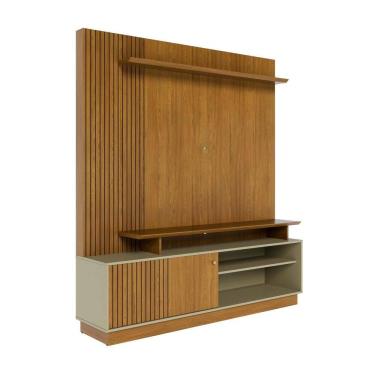 Imagem de Estante Ares para TV de até 75 polegadas - Cumaru Opala - Madetec