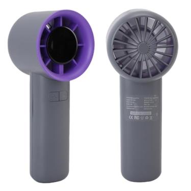 Imagem de Luqeeg Ventilador Portátil de Mão, Silencioso e de Alta Velocidade Alimentado por USB, Mini Ventilador Portátil Recarregável, Fluxo de Ar para Conforto Praia, Atividades Livre