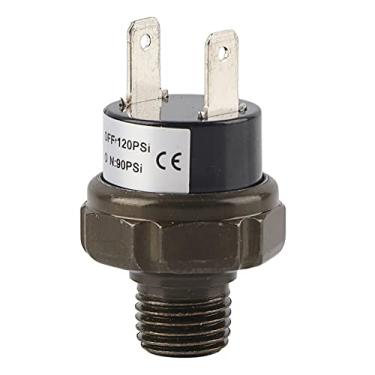 Imagem de Compressor de Ar Automático Universal para Carro, Válvula de Interruptor de Pressão Automática de 12V para Interruptor Com Roscas Finais NPT de 1/4, Interruptor de Pressão de