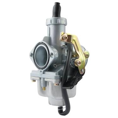 Imagem de KELKONG Carburador automotivo PZ30 de 30 mm com linha de combustível do carburador, VM26 de 250 cc para bicicleta suja com estrangulador manual para motores de ciclomotor de scooter ATV