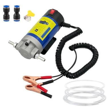 Imagem de BessAnty Bomba de óleo do motor, bomba extratora de óleo de 12V 100W, bomba de transferência de fluido elétrica autoescorvante