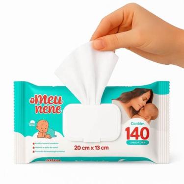 Imagem de Pacote Lenços Umedecidos 140 Unidades Para Bebê - Genérico