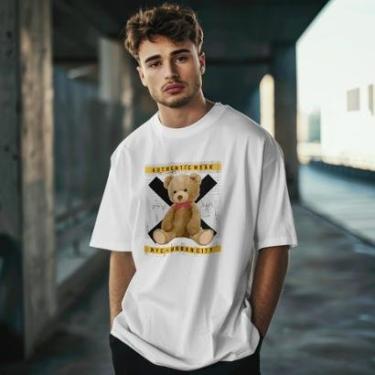Imagem de Camiseta Casual Masculina Authentic Wear Manga Curta em Algodão do P ao G1-Masculino