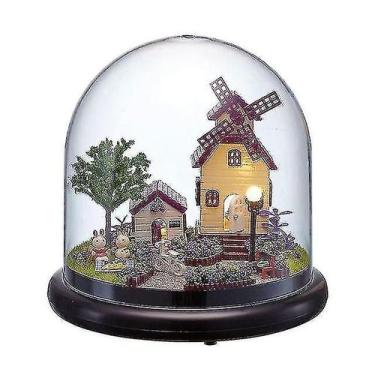 Imagem de Doll House Cutebee Miniature DIY com móveis para crianças - Gloome Sto