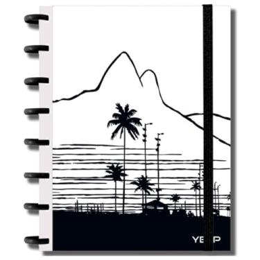 Imagem de Caderno Capa Dura Com Discos 80 Folhas Pautadas De Tamanho A4 27,5 * 20 CM (RIO DE JANEIRO)