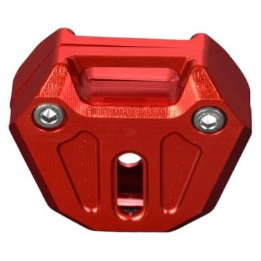 Imagem de Capa para chave de motocicleta, capa protetora compatível com ZX10R ZX 10R 2004-2023 (vermelho)
