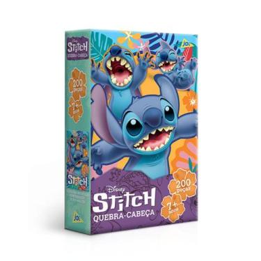 Imagem de Quebra cabeça 200 peças disney stitch - toyster 003179