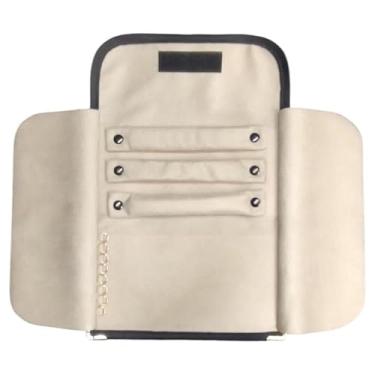 Imagem de Estojo Porta Joias MostruáRio MéDio, Organizador De Semijoias Com DivisóRias Internas, Presente Para Mulheres, Case Para Brincos, AnéIs, Colares E Pulseiras(Nude Pequeno)