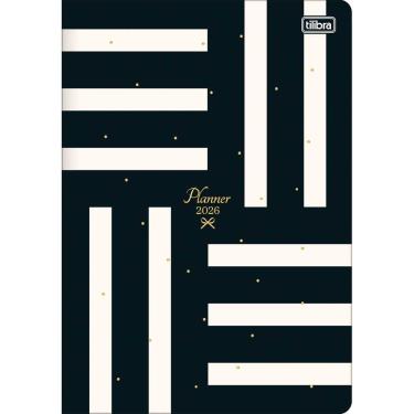 Imagem de Tilibra - Planner Grampeado 17,8 x 25,4 cm West Village 90 G 2026-4 Conjuntos de Listras