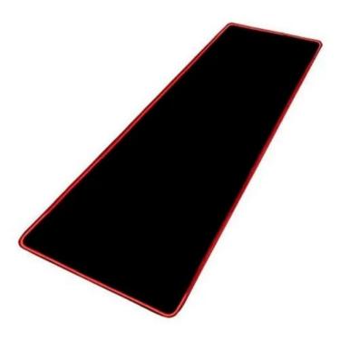 Imagem de Mouse Pad Gamer Antiskid Black Stitching Edge 70x30cm