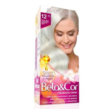 Imagem de Tintura Bela&Cor Louro Ultra Claríssimo Especial Gelo 12.11 - Bela e C