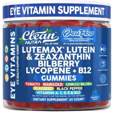 Imagem de Suplemento Clean Nutraceuticals, gomas de luteína e zeaxantina