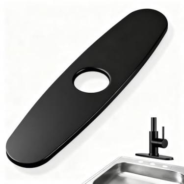 Imagem de Torneira de pia de cozinha 25.4 cm tampa furo placa de deck escudo, GG-MB304-10B