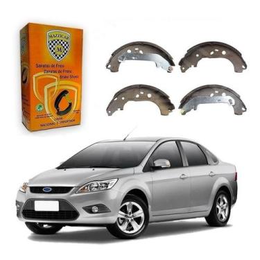 Imagem de Sapata De Freio Focus Sedan 1.6 2.0 2010 A 2013 - Mazzicar